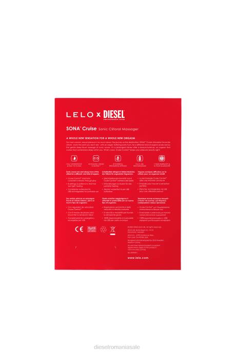 accesorii bărbați Diesel 8687 sona croaziera x d 2H8J619 roșu