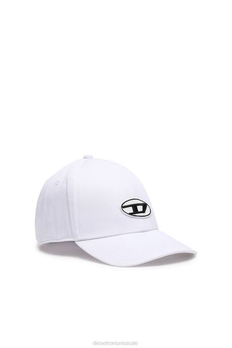 accesorii bărbați Diesel c-rună 2H8J585 alb