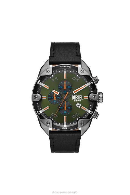 accesorii bărbați Diesel dz4626 2H8J665 negru/gri închis