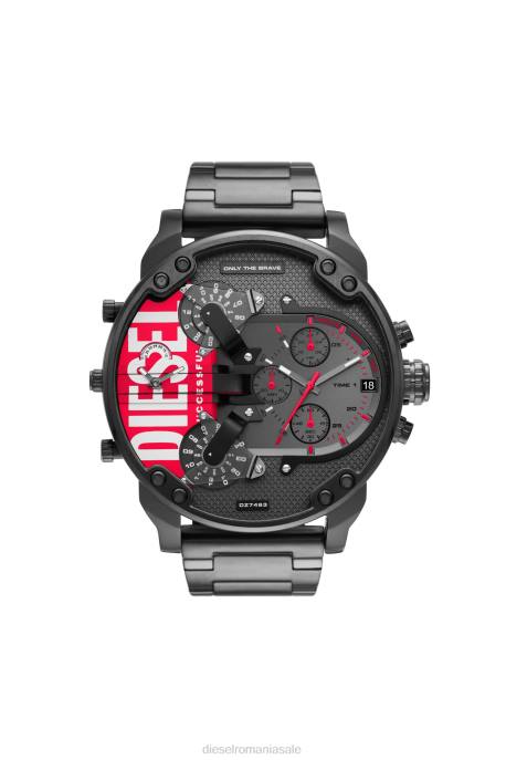 accesorii bărbați Diesel dz7463 2H8J648 gri inchis