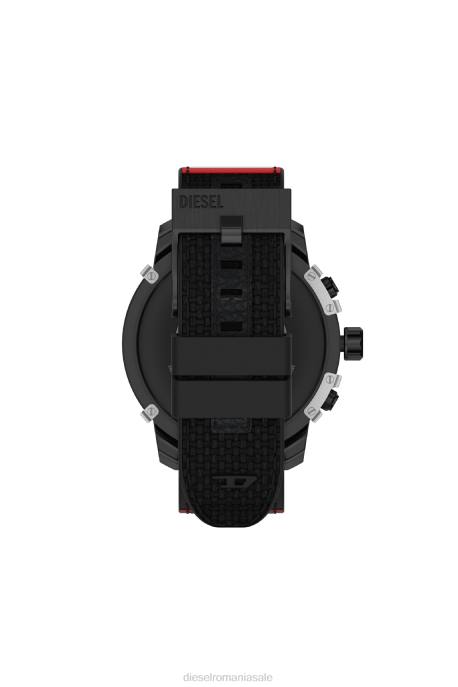 accesorii bărbați Diesel dzt2041v 2H8J698 negru/rosu