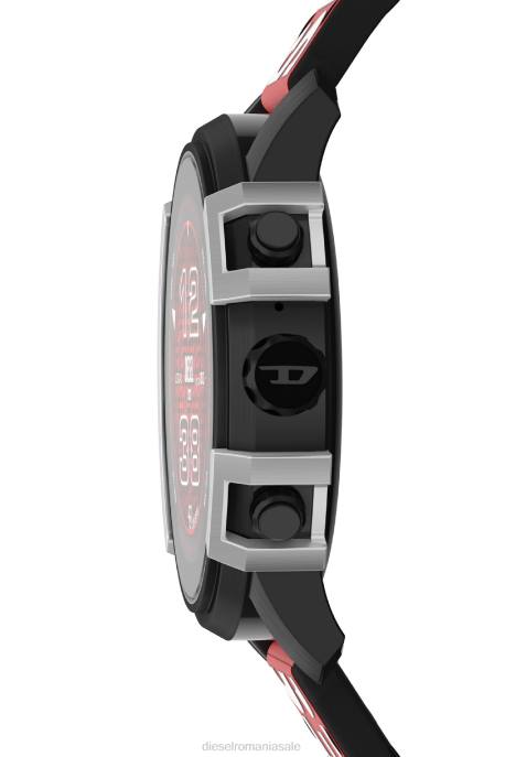 accesorii bărbați Diesel dzt2041v 2H8J698 negru/rosu