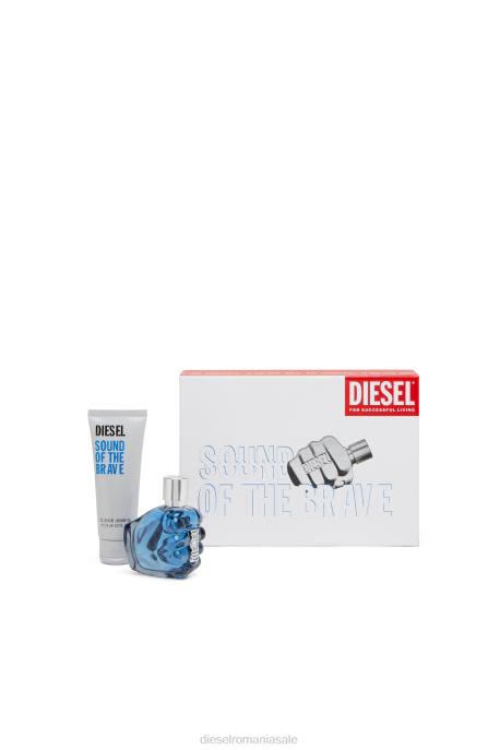 accesorii bărbați Diesel set cadou sound of the brave de 50 ml 2H8J744 alb