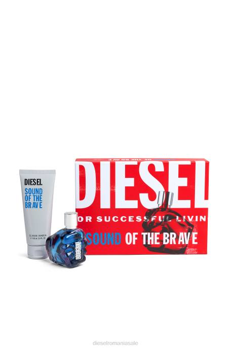 accesorii bărbați Diesel set cadou sound of the brave de 50 ml 2H8J745 albastru