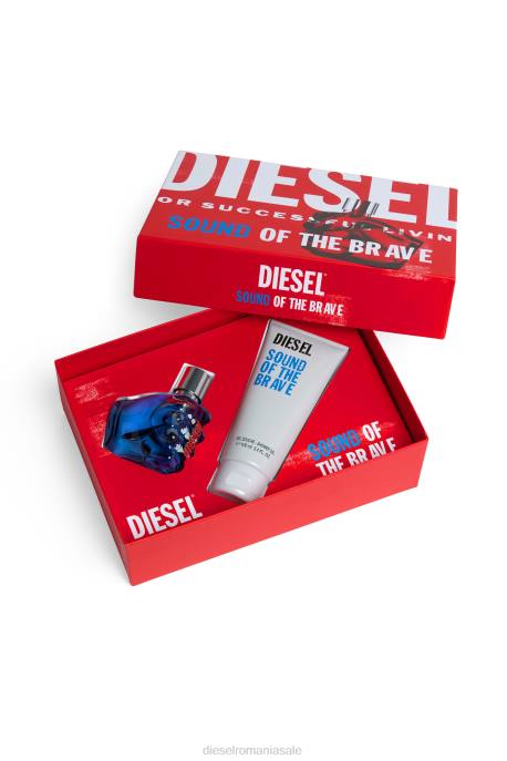 accesorii bărbați Diesel set cadou sound of the brave de 50 ml 2H8J745 albastru