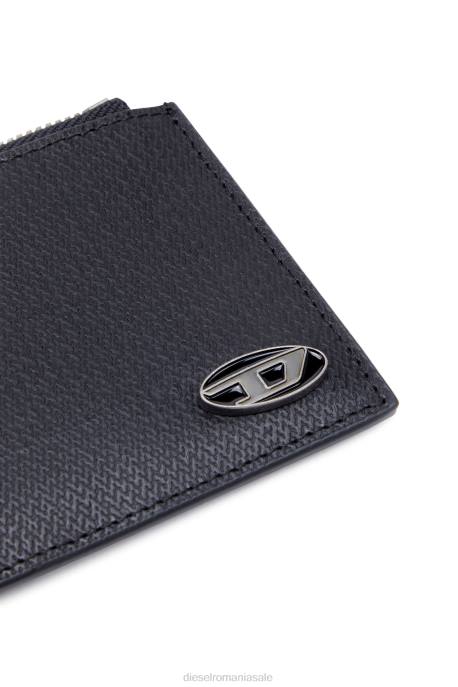 accesorii bărbați Diesel card holder monedă m 2H8J568 negru