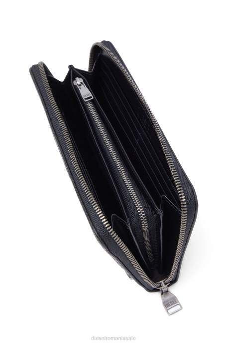 accesorii bărbați Diesel fermoar continental l 2H8J567 negru