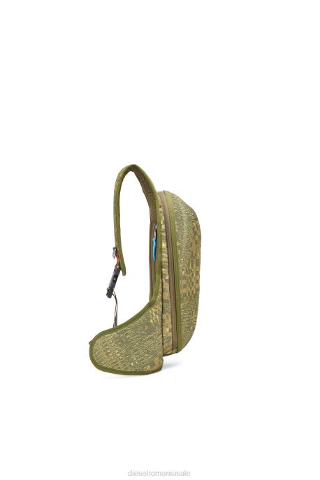 accesorii bărbați Diesel Geantă sling 1dr-pod 2H8J495 verde militar
