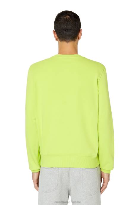 îmbrăcăminte bărbați Diesel s-ginn-d 2H8J96 verde fluo