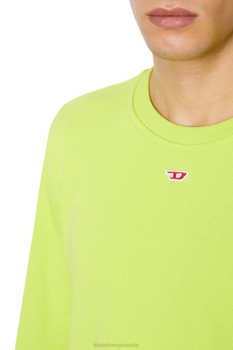 îmbrăcăminte bărbați Diesel s-ginn-d 2H8J96 verde fluo