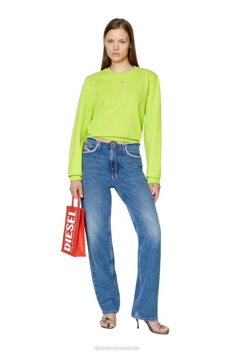 îmbrăcăminte bărbați Diesel s-ginn-d 2H8J96 verde fluo