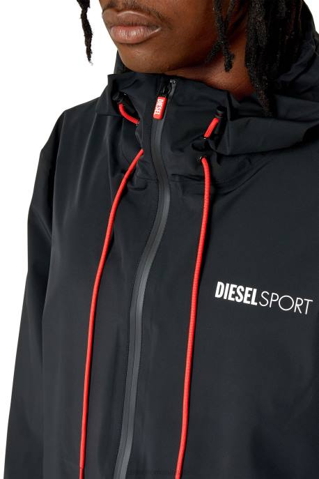 îmbrăcăminte bărbați Diesel amwt-alan-wt38 2H8J41 negru