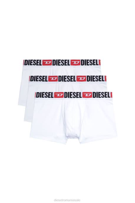 îmbrăcăminte bărbați Diesel umbx-damienthreepack 2H8J425 alb