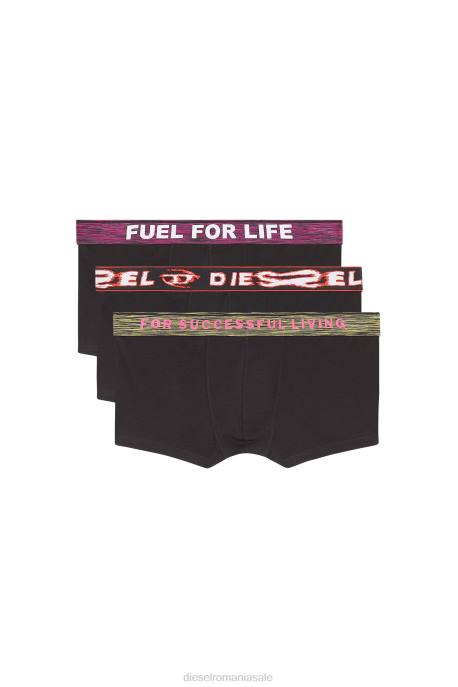 îmbrăcăminte bărbați Diesel umbx-damienthreepack 2H8J433 negru