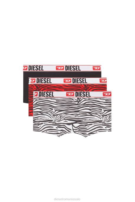 îmbrăcăminte bărbați Diesel umbx-damienthreepack 2H8J434 alb roșu
