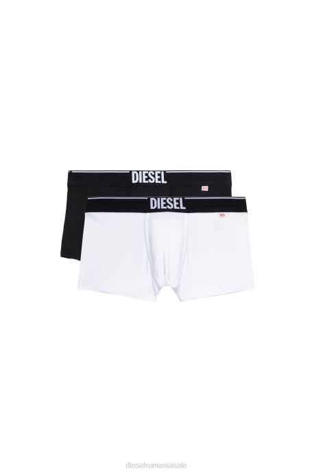 îmbrăcăminte bărbați Diesel umbx-damientwopack 2H8J444 alb negru