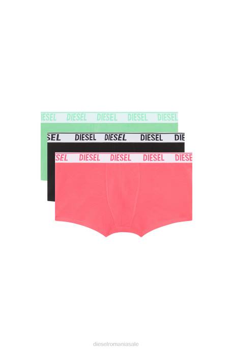 îmbrăcăminte bărbați Diesel umbx-shawnthreepack 2H8J429 verde/roz