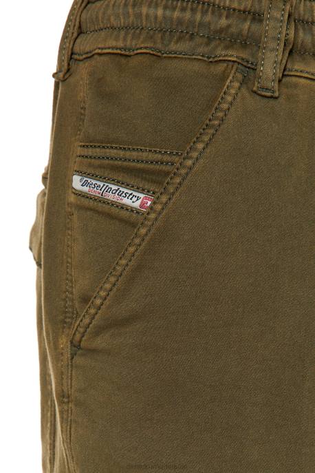 îmbrăcăminte bărbați Diesel d-krooley-cargo-jogg scurt 2H8J379 verde militar
