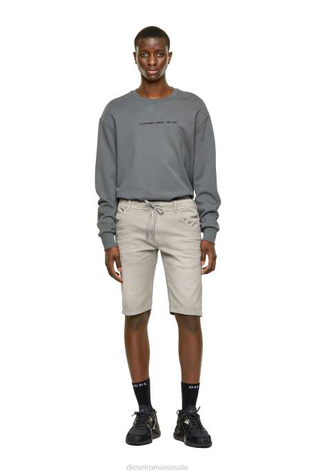îmbrăcăminte bărbați Diesel d-krooshort joggjeans 2H8J369 gri
