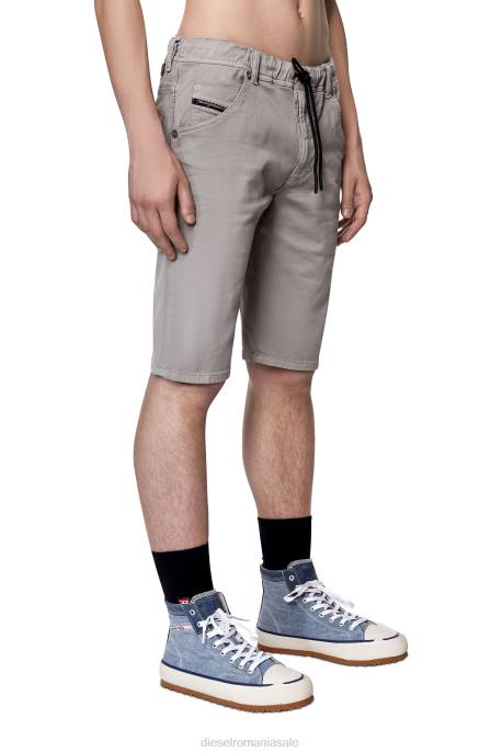 îmbrăcăminte bărbați Diesel d-krooshort joggjeans 2H8J369 gri