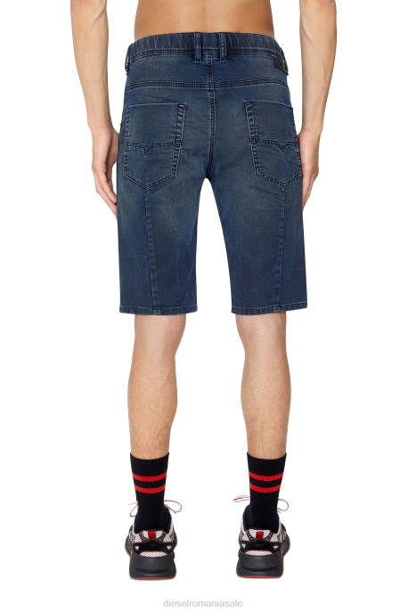 îmbrăcăminte bărbați Diesel d-krooshort joggjeans 2H8J422 albastru inchis