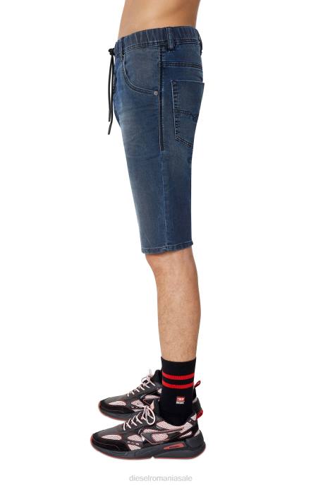 îmbrăcăminte bărbați Diesel d-krooshort joggjeans 2H8J422 albastru inchis