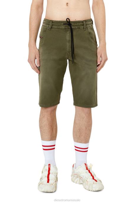 îmbrăcăminte bărbați Diesel d-krooshort-z joggjeans 2H8J370 verde