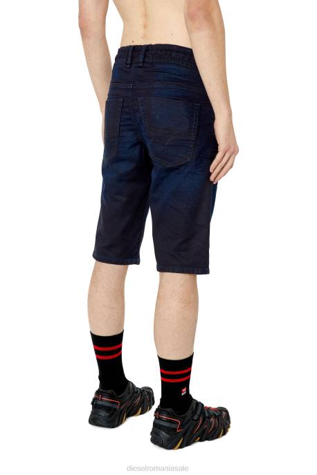 îmbrăcăminte bărbați Diesel d-krooshort-z joggjeans 2H8J393 albastru inchis