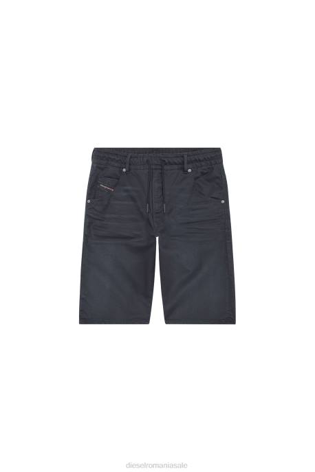 îmbrăcăminte bărbați Diesel d-krooshort-z joggjeans 2H8J394 negru/gri închis