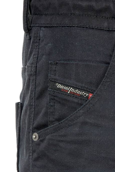 îmbrăcăminte bărbați Diesel d-krooshort-z joggjeans 2H8J394 negru/gri închis