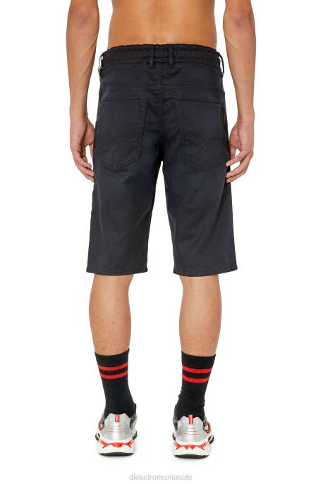 îmbrăcăminte bărbați Diesel d-krooshort-z joggjeans 2H8J394 negru/gri închis