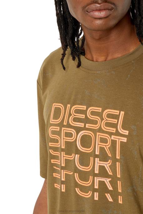 îmbrăcăminte bărbați Diesel amtee-duncan-ht16 2H8J214 maro