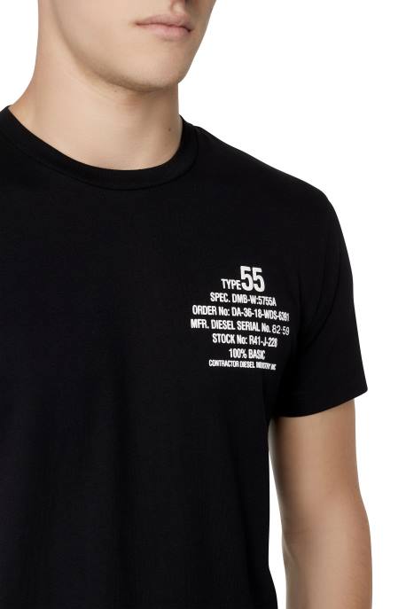 îmbrăcăminte bărbați Diesel t-diegor-k51 2H8J180 negru