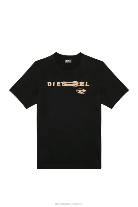îmbrăcăminte bărbați Diesel t-doar-g9 2H8J210 negru