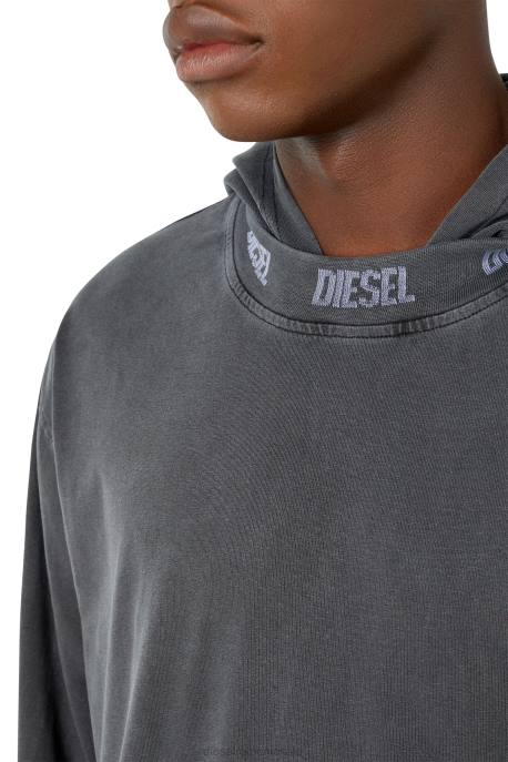 îmbrăcăminte bărbați Diesel t-wahood-e1 2H8J207 negru