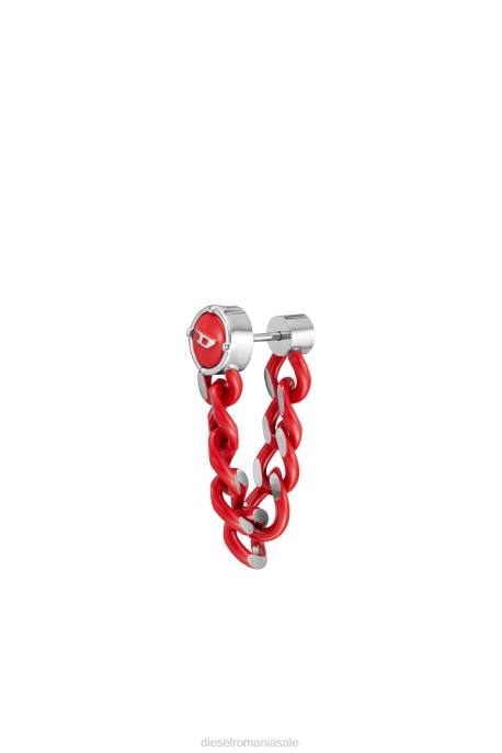accesorii unisex Diesel dx1414 2H8J732 roșu/gri