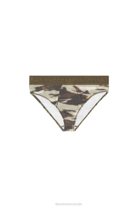 îmbrăcăminte femei Diesel ufpn-blanca-r 2H8J1049 verde militar