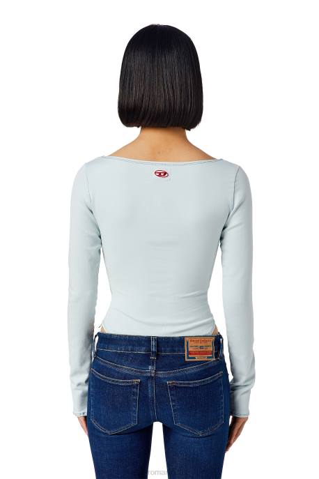îmbrăcăminte femei Diesel Body din denim d-cho track 2H8J880 albastru deschis